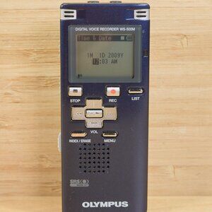 Olympus WS-500M 2GB Digital Voice Recorder / Portable, Tested & Working